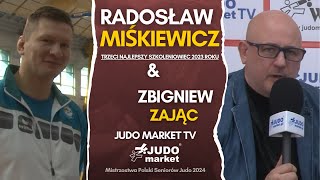 Radosław Miśkiewicz  Wywiad Judo Market TV [upl. by Vtarj]