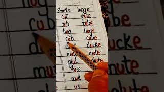 Long vowel u Short vowel u Long and short vowel u words shortvowel longvowels [upl. by Rhpotsirhc239]