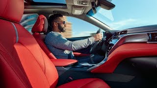 Red Interior 2018 Toyota Camry XSE V6 [upl. by Onahpets423]