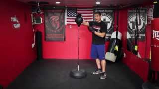 MaxxMMA Adjustable Freestanding Reflex Bag Boxing For BEGINNERS [upl. by Kore]