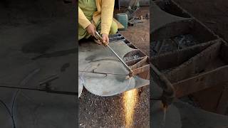 So Easy Circle Cutting With Hand Gas Cutter  Expert Man shortsfeed viralvideo [upl. by Loomis294]