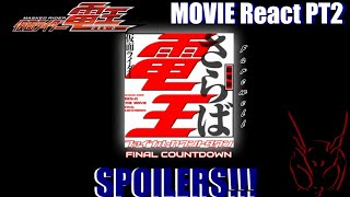 Sora And The Phantom TrainKamen Rider DenO Final Countdown First Reaction Part 2 [upl. by Maurizio371]