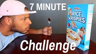 Eating Challenge  Rice Krispies Cereal [upl. by Morgan]