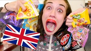 AMERICAN EATS BRITISH TREATS AND SWEETS [upl. by Eicaj404]