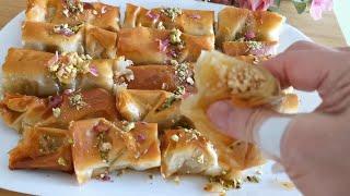 BAKLAVA il delizioso e famoso dolci arabo❗facile e veloce da preparare [upl. by Acissey]