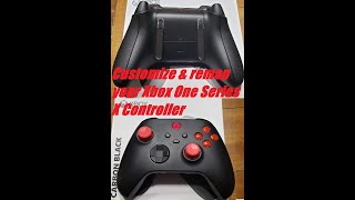 Xbox one Series X EZ Remap  PADDLES DIY GAMER TUTORIAL BUILD UR OWN Scuf style Controller XB1SX [upl. by Boak489]