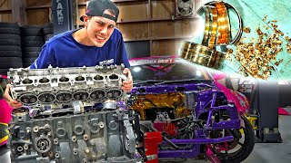 WORSE THAN WE THOUGHT  Blown 1000HP 2JZ Carnage [upl. by Anairol]