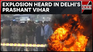 Explosion In Delhi What Happened In Prashant Vihar NSG In Action  Top English News [upl. by Airakaz]