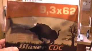 Blaser CDC Test caliber 93x62 [upl. by Fanning]