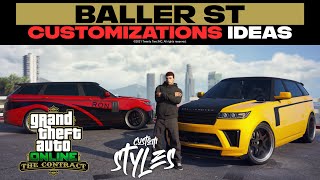 GTAO The Contract  Customization Ideas for Baller ST [upl. by Asit]