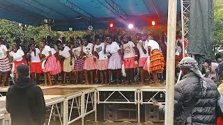 Pokot nation performing sacred folk song during the Bukura cultural exhibition day [upl. by Ginni]