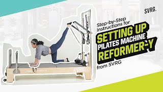 Pilates Machine Reformer Y Instalation Product [upl. by Male]