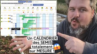 Un CALENDRIER DES SEMIS REVOLUTIONNAIRE qui sadapte à votre localisation et à vos conditions 🤩 [upl. by Otrebireh]