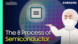 ‘Semiconductor Manufacturing Process’ Explained  All About Semiconductor by Samsung Semiconductor [upl. by Cooe]