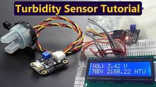 DIY Turbidity Meter using Arduino amp Analog Turbidity Sensor [upl. by Mahsih]