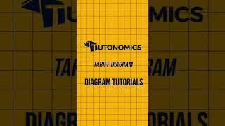 A Level Economics How to draw a Tariff Diagram [upl. by Mila]