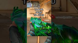 5 Vandal Skins to Avoid Buying valorant [upl. by Rairb]