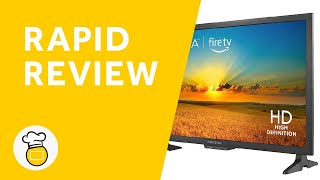 INSIGNIA 24quot HD Fire TV Rapid Review [upl. by Yebot]