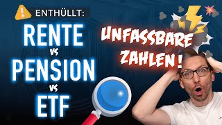 Enthüllt 😳 Rente vs Pension vs ETF unfassbare Zahlen [upl. by Malchy277]