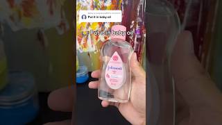 Baby oil vs hydrophobic sand 😈 we did it paigekemp921 2slime fyp satisfying [upl. by Beverle]