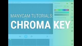 How to replace green screen with ManyCam 6 Chroma Key [upl. by Anahsor325]