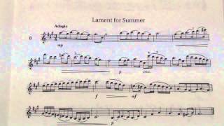 Violin Grade 7 Sight Reading No 8 Adagio [upl. by Jerol]