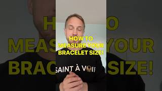 How to measure your bracelet size  FAST [upl. by Akerehs895]