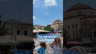 Plac Monastiraki w Atenach ateny athens grecja monastiraki [upl. by Daria]