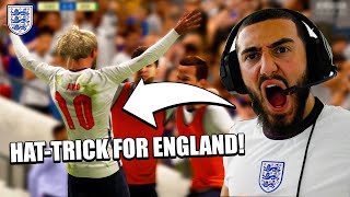 ANGZO GREALISHS FIRST HATTRICK FOR ENGLAND ON HIS DEBUT  FIFA 21 Career Mode 14 [upl. by Ttebroc]