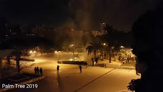 Fireworks in the Turia Park Fallas Valencia 1732019 [upl. by Annahvas321]