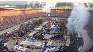 Bristol Night Race August 2015 National Anthem [upl. by Fitton]