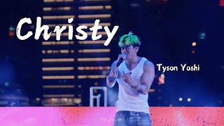 4K 230806 Tyson Yoshi《Christy》Fancam 維港水上音樂會 [upl. by Ettenahs]