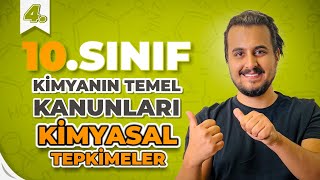 10Sınıf Kimya  Kimyasal Tepkimeler ve Denkleştirme  4Ders  CHTayfa [upl. by Ettenajna]