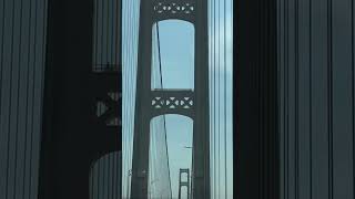 Mighty Mac Crossing the Mackinaw Bridge on the way home from the Upper Penninsula [upl. by Kally]