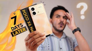 Poco X6 Neo 5G Review After 7 Days  FULL Paisa VASOOL Phone [upl. by Etnaid89]