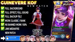 Script Skin Guinevere KOF  Athena Asamiya No Password  Full Effect Voice  Patch Terbaru [upl. by Primavera]