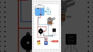 DIY Water Level Indicator with BC547 Transistor Easy Electronics Project shortsfeed shorts [upl. by Rowan293]