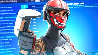 BEST Controller Fortnite SettingsSensitivity UPDATED Settings  XboxPS4PS5  Scoped Settings [upl. by Anippesuig190]