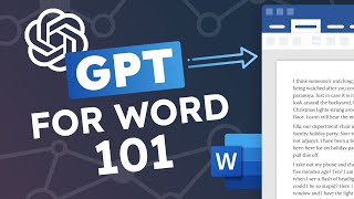 How to use ChatGPT into Microsoft Word a beginner’s guide 101 [upl. by Asik]