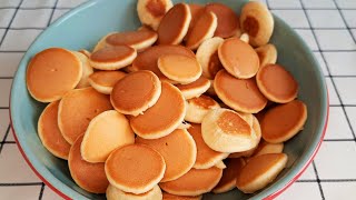 Очень вкусные МИНИ ПАНКЕЙКИ на завтрак  Mini pancakes [upl. by Kcirdek570]