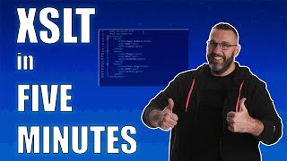 Simple XSLT Tutorial  XSLT in 5 minutes [upl. by Arhat540]