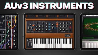 Beginners Guide to Logic Pro for iPad  AUv3 Instruments [upl. by Nylrebmik]