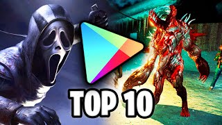 ✔️Top 10 Juegos de Terror Multijugador para ANDROID✔️ [upl. by Einhapets]