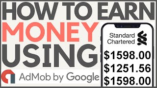 How To Earn Money With Google AdMob Fast And Easy  Worldwide Method No Investment  Work From Home [upl. by Meehar]