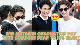 Win Metawin Graduation Day With Bright Vachirawit  SarawatTine In Real Life  BL Wins [upl. by Tuchman280]