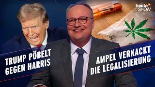 Ein Monat bis zur Wahl Wie will Trump die Frauen überzeugen  heuteshow vom 04102024 [upl. by Bertram]