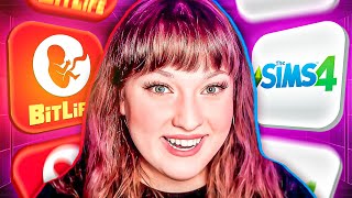 BITLIFES WORST TODDLER MEETS THE SIMS  BITLIFE CONTROLS MY SIMS PT 2 [upl. by Adlesirg585]