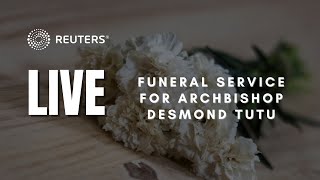 LIVE Funeral service for Archbishop Desmond Tutu [upl. by Elleon]