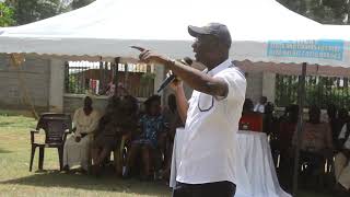 Bungoma governor wycliffe wangamati explains his truck record to youths [upl. by Lanod]