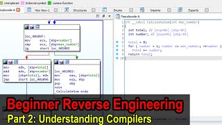 Beginner Reverse Engineering  Part 2 Compiling and Decompiling Ghidra  IDA [upl. by Yuille]